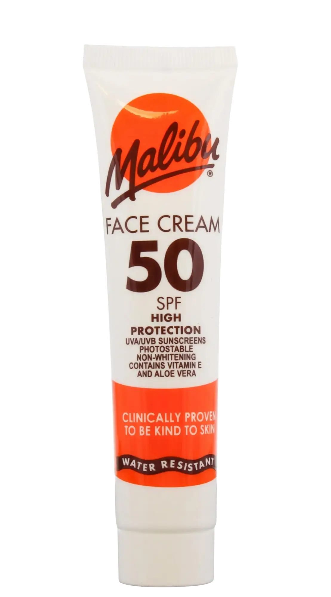 Malibu Sun Face Cream High Protection Sunscreen SPF 50