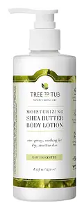 Tree to Tub Moisturizing Shea Butter Body Lotion Raw Unscented