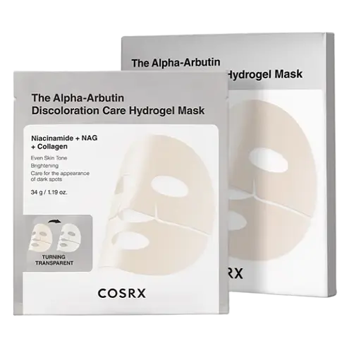 COSRX The Alpha-Arbutin Discoloration Care Hydrogel Mask