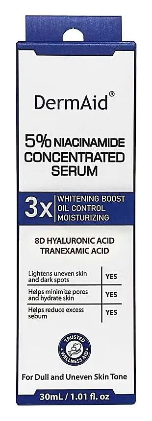 Dermaid 5% Niacinamide Concentrated Whitening Boost Serum