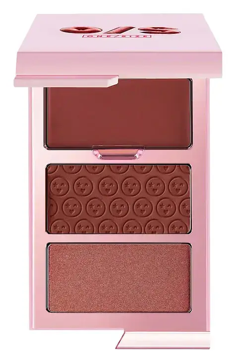 One/Size by Patrick Starrr Cheek Clapper 3D Blush Trio Rich Betch