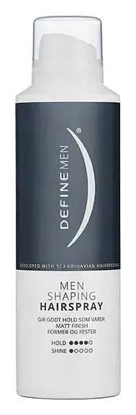 Define Men Shaping Hairspray