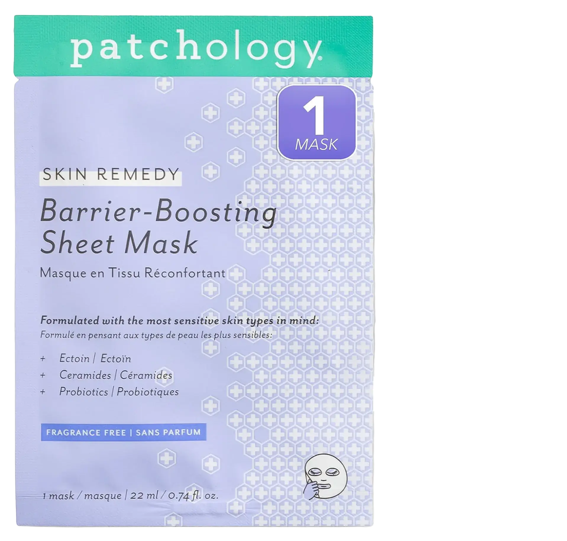 Patchology Skin Remedy Barrier-Boosting Sheet Mask