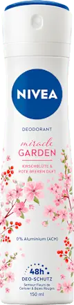 Nivea Miracle Garden Kirschblüte & Rote Beeren Duft Deodorant Germany