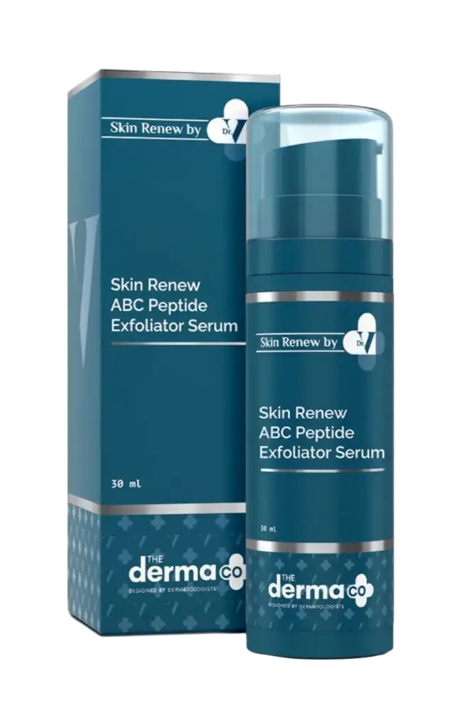 The Derma Co Skin Renew ABC Peptide Exfoliator Serum