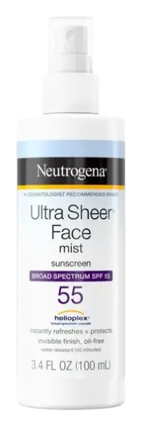 Neutrogena Ultra Sheer Face Mist - SPF 55