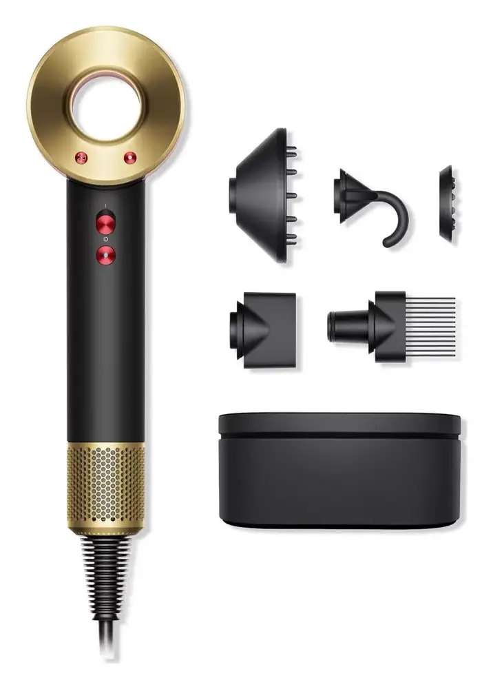 Dyson Supersonic Hair Dryer Onyx Black and Gold