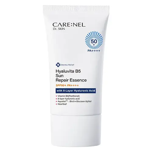 CARE:NEL Hyaluvita B5 Sun Repair Essence SPF50+ PA++++
