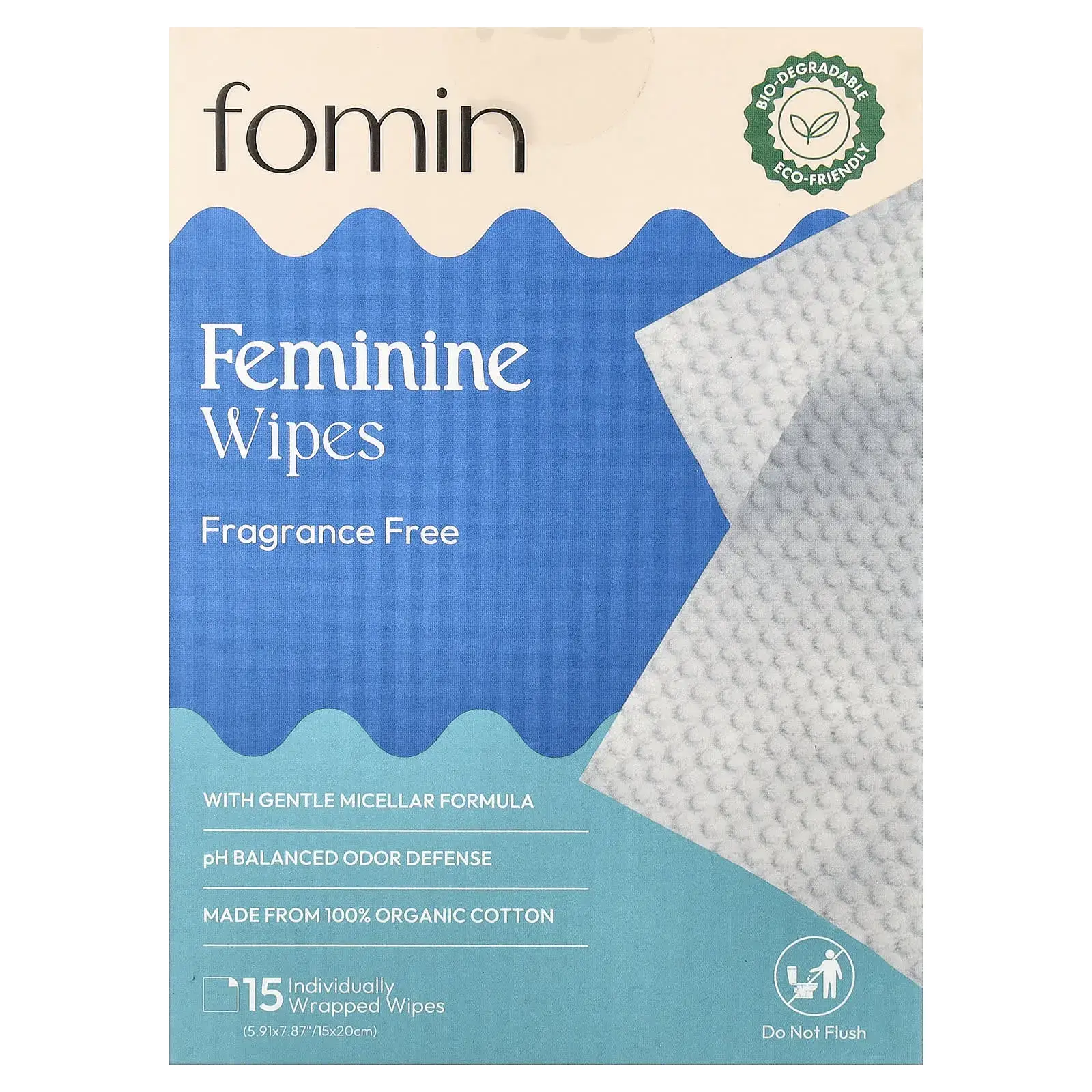Fomin Feminine Wipes Fragrance Free