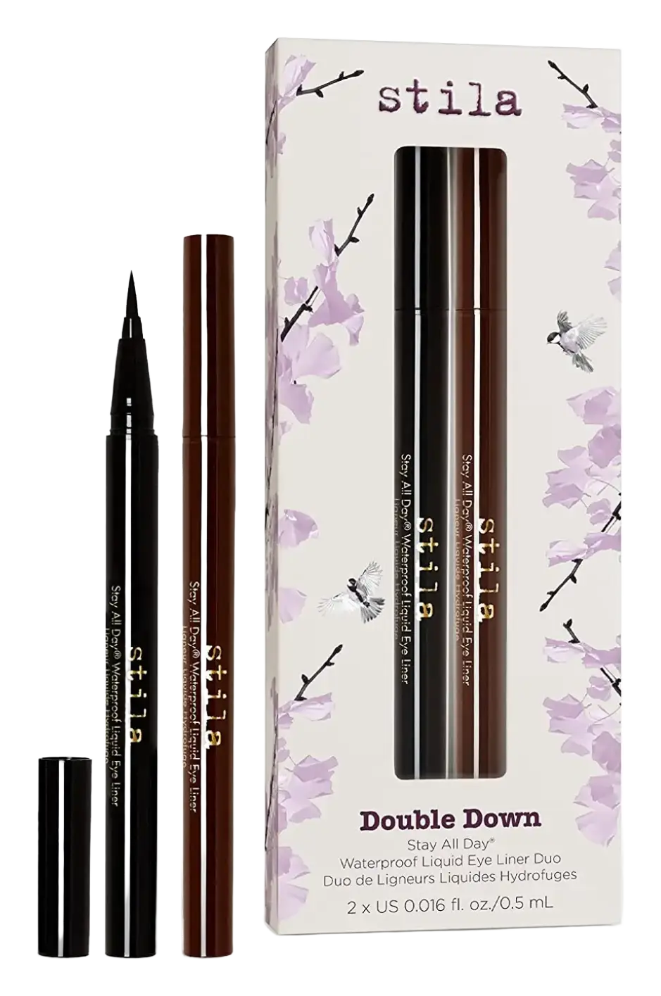 Stila Cosmetics Double Down Stay All Day Waterproof Liquid Eye Liner Duo