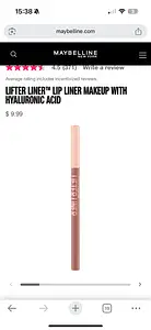 Maybelline Lifter Lip Liner On it