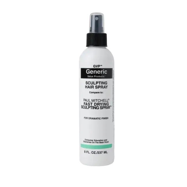 Generic Value Products Sculpting Spray Compare To Paul Mitchell Fast Drying Sculpting Spray