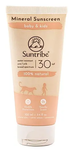 Suntribe Baby & Kids Natural Mineral Sunscreen SPF 30