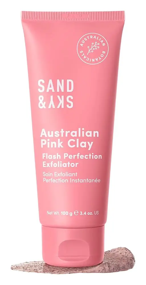 Sand and Sky Australian Pink Clay Flash Perfection Exfoliator