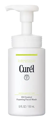 Curel Oil Control Foaming Facial Wash