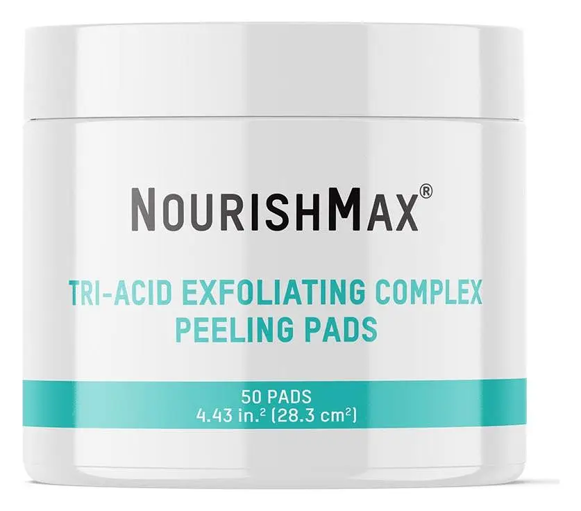 NourishMax Tri-Acid Exfoliating Complex Peeling Pads