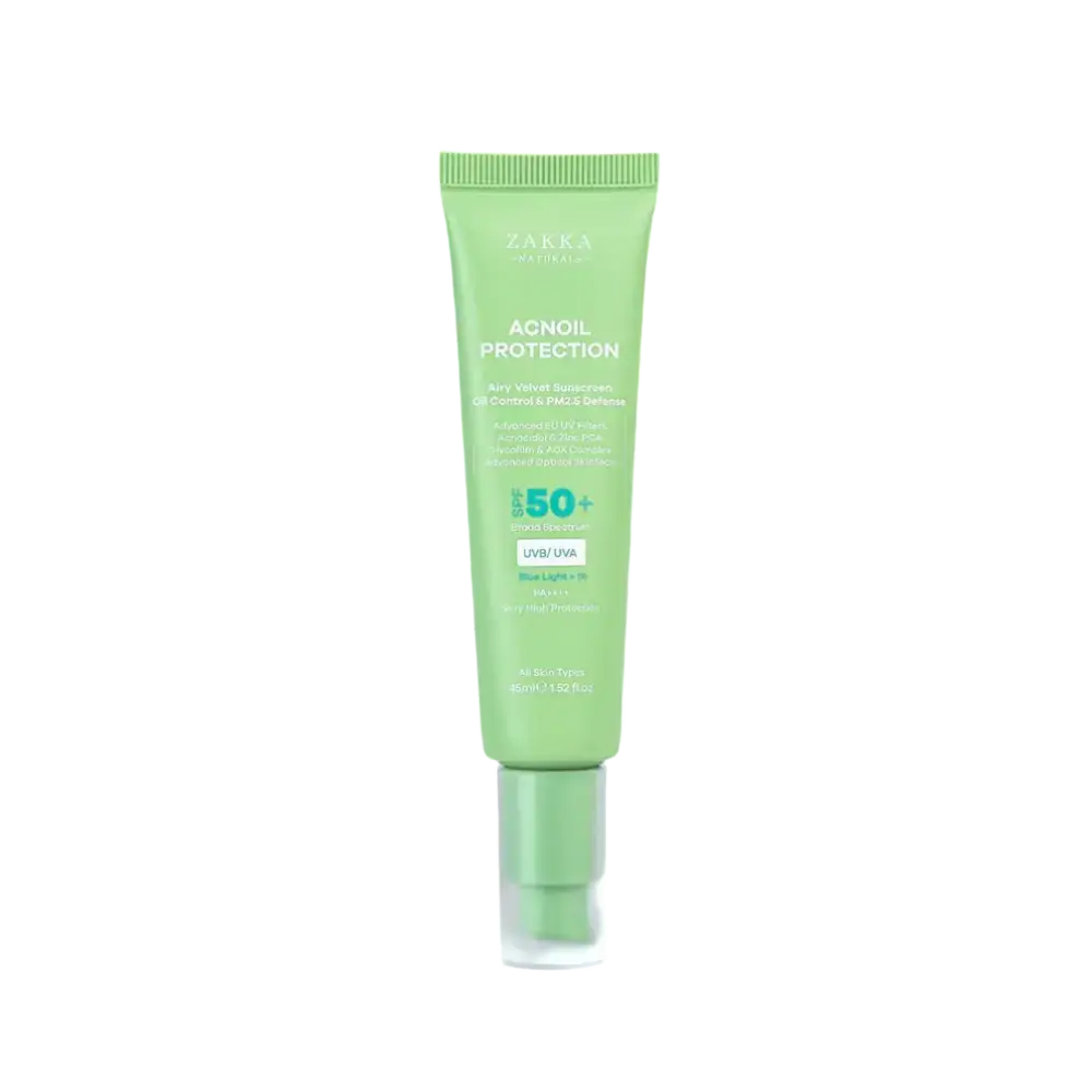 Zakka Naturals Acnoil Protection Airy Velvet Sunscreen Oil Control SPF 50+