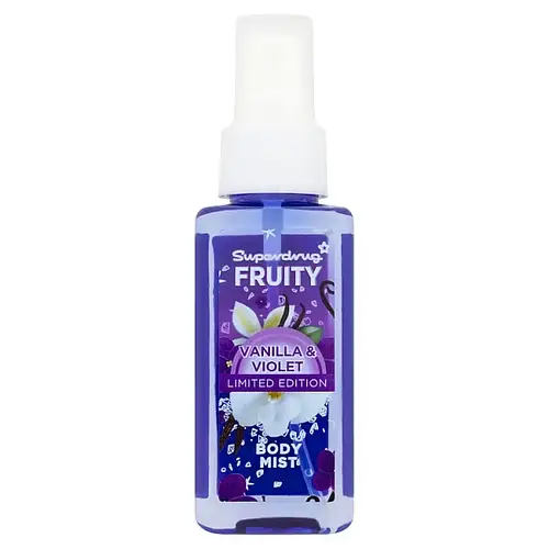 Superdrug Fruity Body Mist Vanilla & Violet