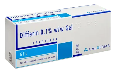 Differin Adapalene 0.1% Gel