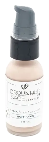Grounded Sage Nature's Veil CC Cream Tinted Facial Moisturizer