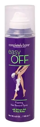 Completely Bare Easy Off Foaming Hair Removal Spray