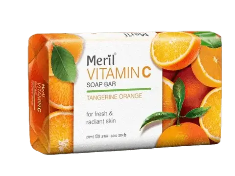 Meril Vitamin C Soap Bar Tangerine Orange