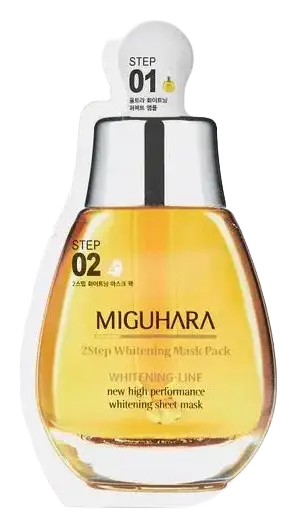 Miguhara 2 Step Whitening Mask Pack Origin (Step 1)