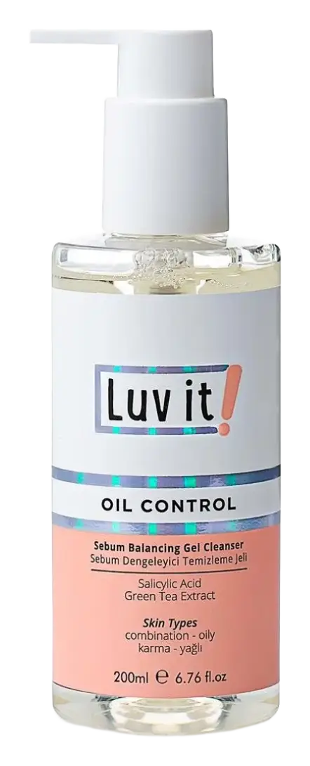 Luv it! Oil Control Sebum Balancing Gel Cleanser