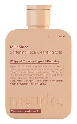 Neude Skin Milk Muse Softening Face Cleansing Milk