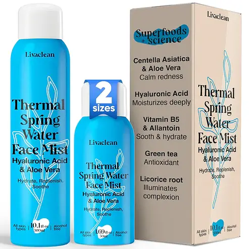 Livaclean Thermal Spring Water Face Mist