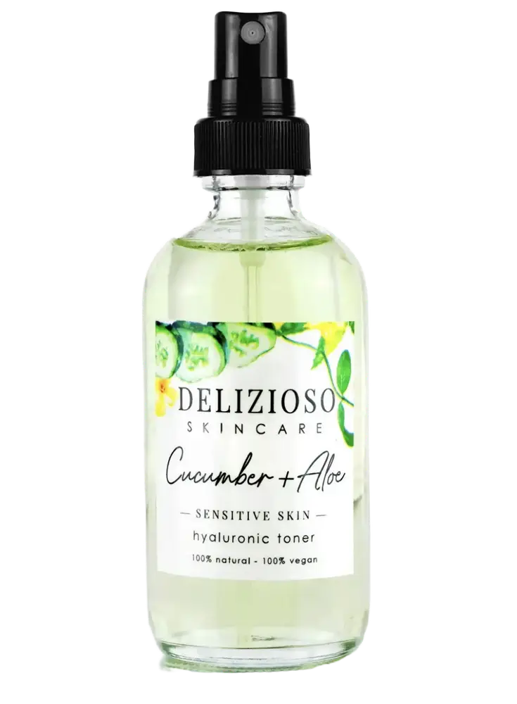 Delizioso Cucumber & Aloe Sensitive Skin Hyaluronic Toner
