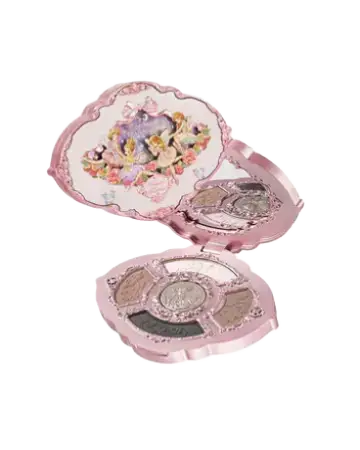 Flower Knows Midsummer Fairytales Embossed Five-Color Makeup Palette 01 Hazel Fawn