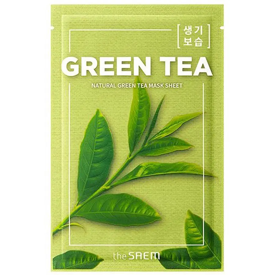 The Saem Natural Green Tea Sheet Mask