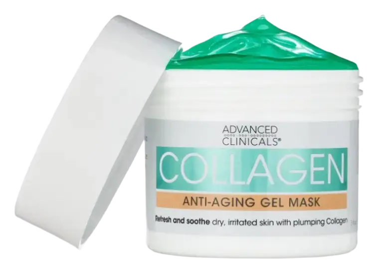 Advanced Clinicals Collagen Anti Aging Gel Mask
