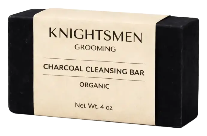Knightsmen Grooming Charcoal Cleansing Bar