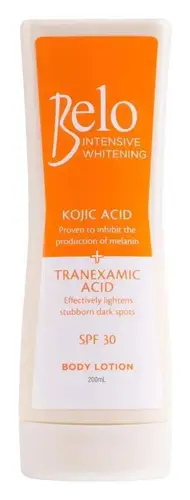 Belo Intensive Whitening Kojic Acid + Tranexamic Acid Body Lotion SPF 30