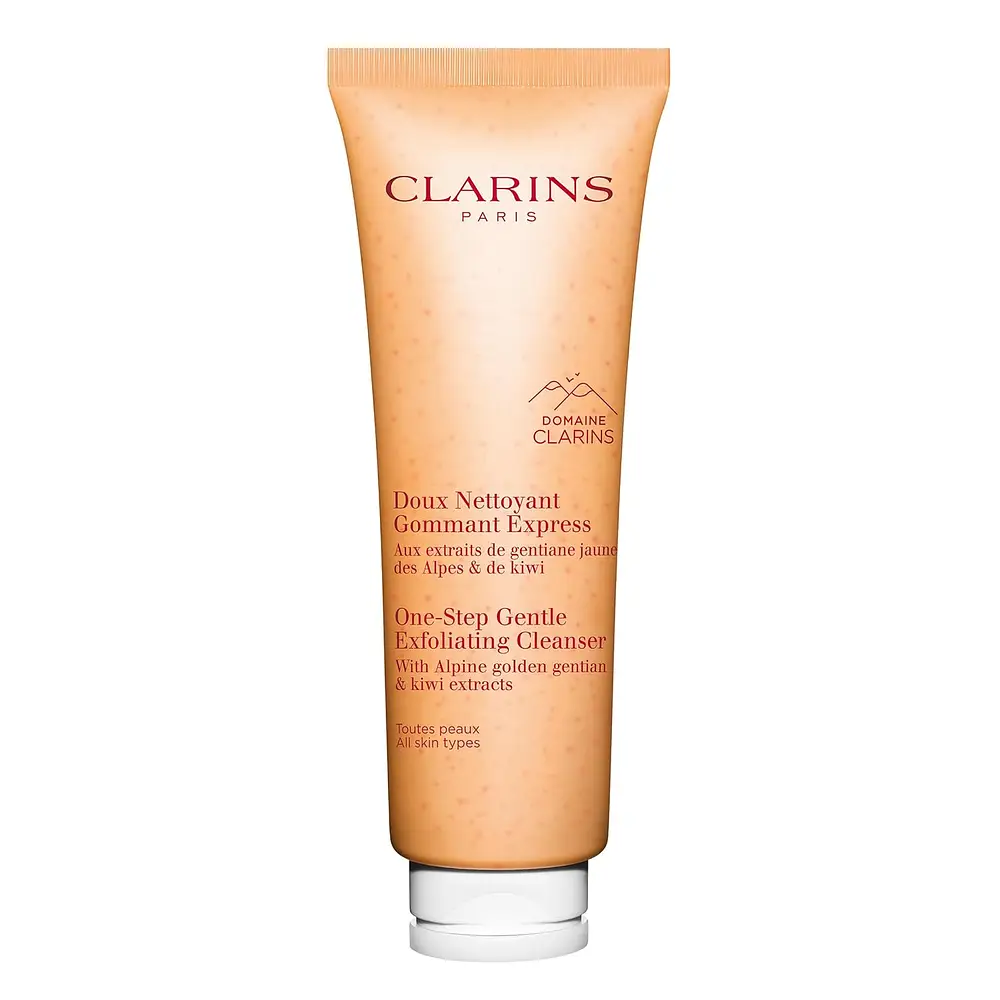 Clarins One-Step Gentle Exfoliating Cleanser With Alpine Golden Gentian & Kiwi Extracts