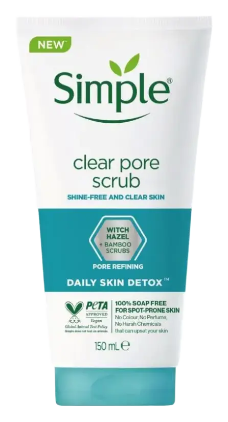 Simple Skincare Daily Skin Detox Pore Polishing Scrub