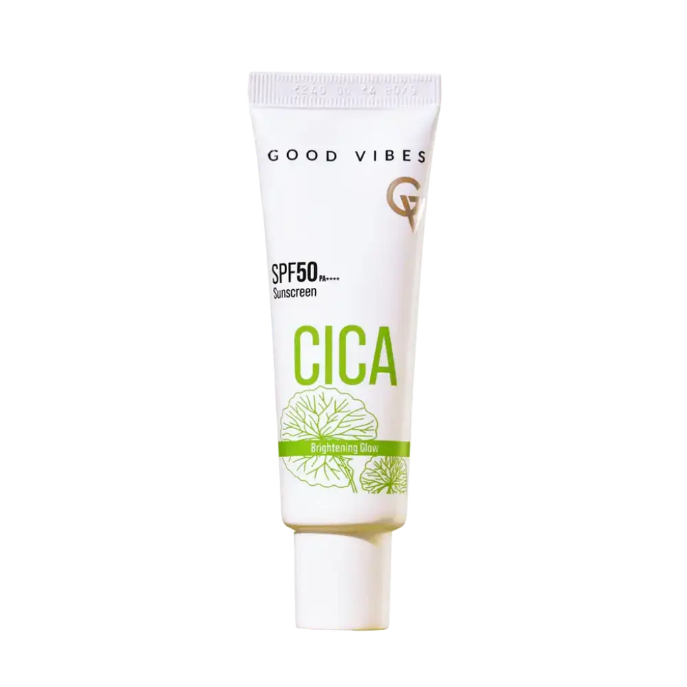 Good Vibes CICA Brightening Glow Sunscreen SPF 50 PA++++