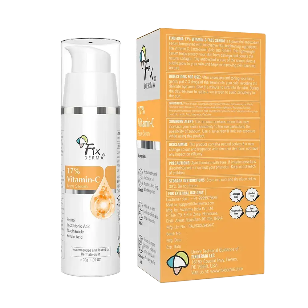 Fixderma Skincare 17% Vitamin-C Face Serum