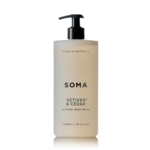 Soma Natural Body Wash 05 Vetiver & Cedar