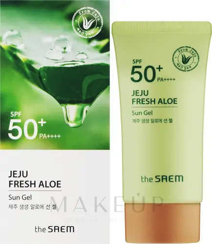 The Saem Jeju Fresh Aloe Sun Gel SPF 50+
