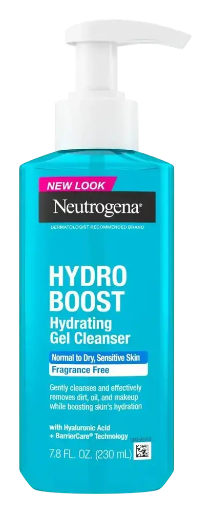 Neutrogena Hydro Boost Hydrating Cleansing Gel, Fragrance-Free
