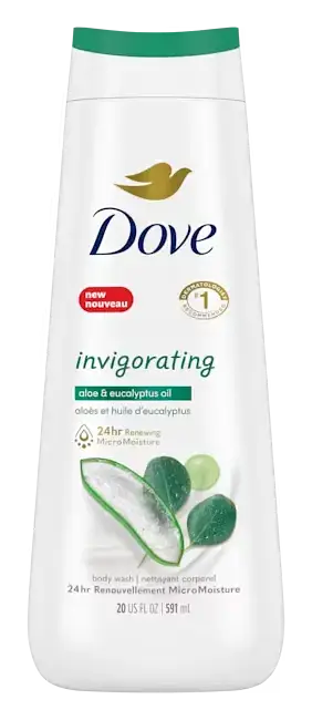 Dove Invigorating Aloe & Eucalyptus Oil Body Wash