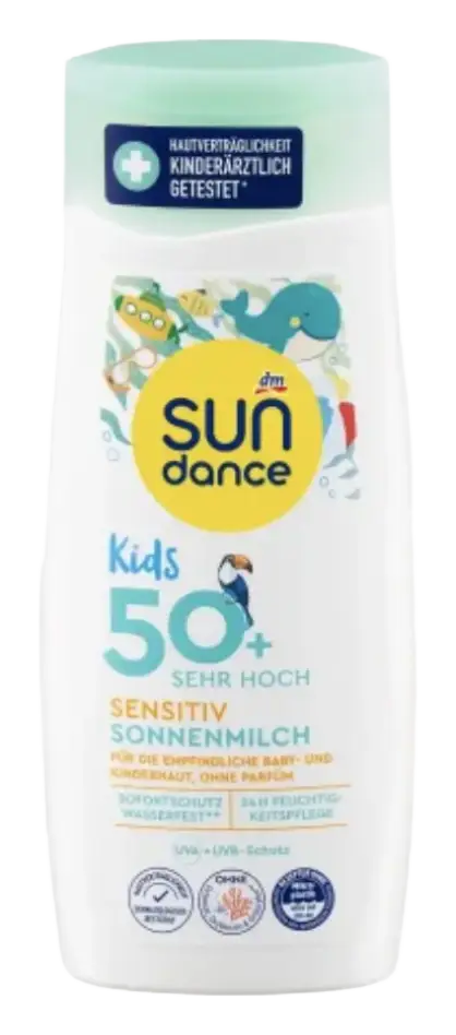 Sundance Kids Sensitiv Sonnenmilch SPF 50+