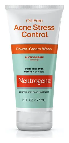 Neutrogena Oil Free Acne Stress Control Power-Cream Wash