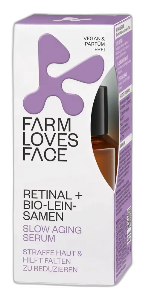 Farm Loves Face Retinal + Bio-Leinsamen Slow Aging Serum