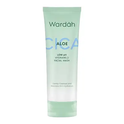 Wardah Cica + Aloe Low pH Hydramild Facial Wash