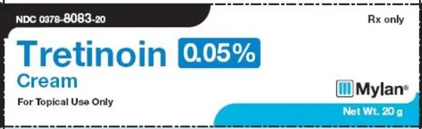 Mylan Pharmaceuticals Inc Tretinoin 0.05% Cream