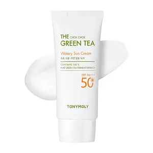 TONYMOLY The Chok Chok Green Tea Watery Sun Cream SPF 50+
